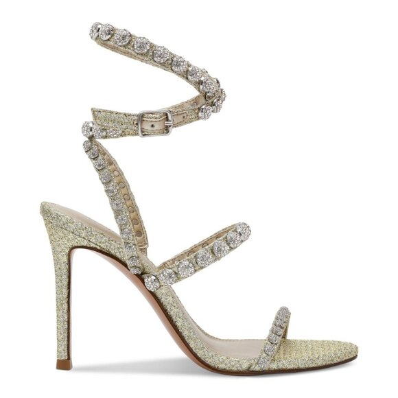 Steve Madden Women's Teena Embellished High-Heel Dress Sandals - Picture 2 of 4